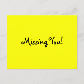 ¡Te Extrañas! postal