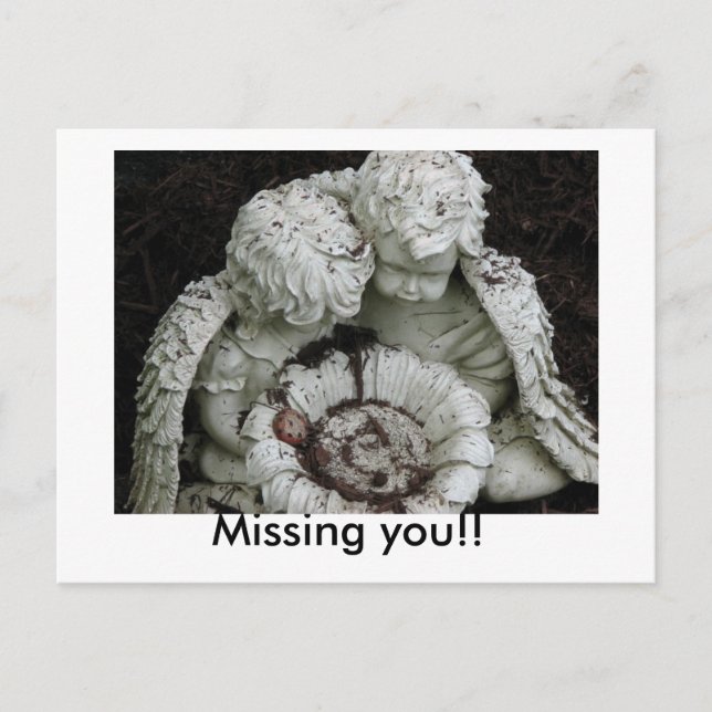 ¡¡Te extrañas!! Postal (Anverso)