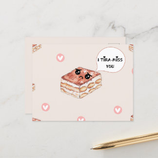 Te extraño tarjeta de saludo