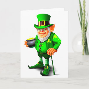 TE FALTA EN ST. tarjeta del día de PATRICK