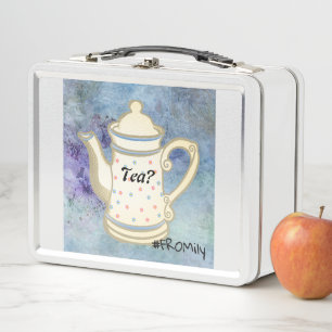 Té? #FROMily Fandom Liu Diner Metalizado Lunchbox