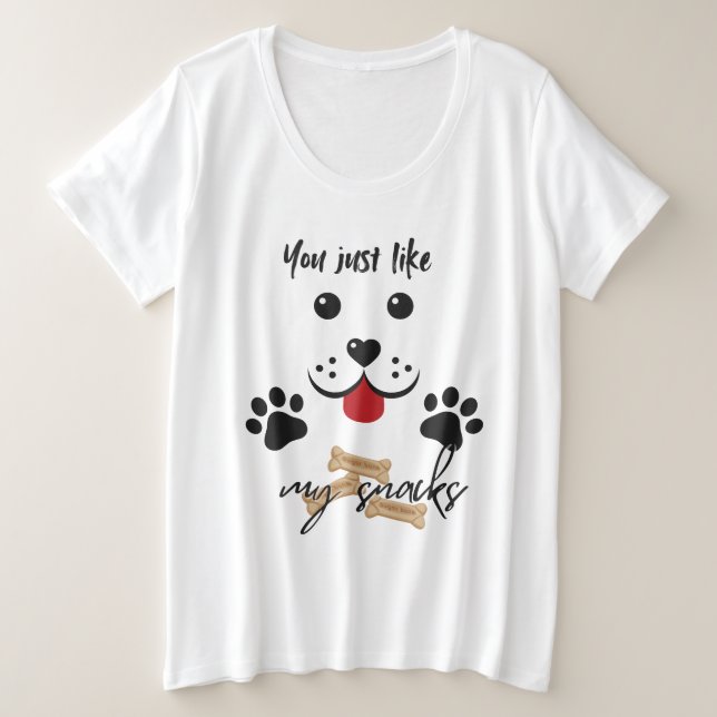 Te gustan mis bocadillos (Anverso del diseño)