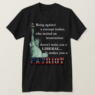Te hace una camiseta PATRIOTA