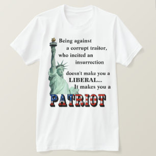Te hace una camiseta PATRIOTA
