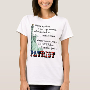 Te hace una camiseta PATRIOTA