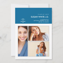 Te han enmarcado como invitación para graduación d
