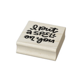 Te he puesto un hechizo en el sello de goma