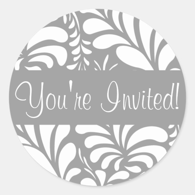 Te invitan a sellar el Pegatina de sobres de la fl (Anverso)