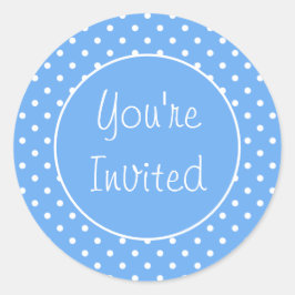 Te invitan a Sello para sobres de puntos de Polka 