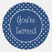 Te invitan al Sello para sobres de Punto de Polka 