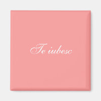 Te iubesc imán (Te amo en rumano)