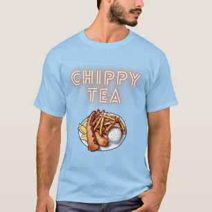 Té o pez chippy y chile Diseñar camiseta