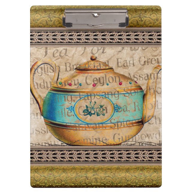 Té para dos portapapeles (Anverso)