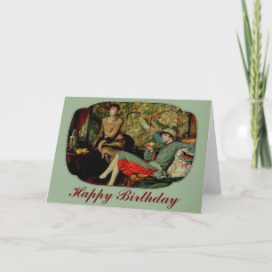 Té para dos tarjetas de cumpleaños