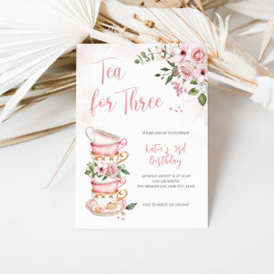 Té Para Tres Talleres Tema Invitación Al Cumpleaño