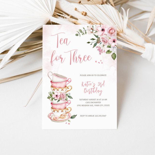 Té Para Tres Talleres Tema Invitación Al Cumpleaño (Subido por el creador)