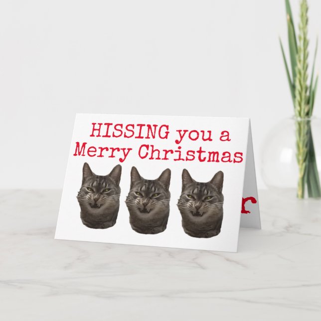 Te presento una tarjeta de Navidades de Feliz Navi (Anverso)