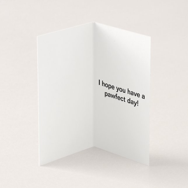 ¡Te Quejo! Tarjeta de cumpleaños Westie (Interior)