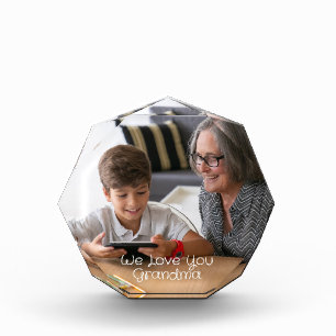 Te queremos, abuela, bloque de fotos