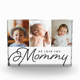 Te queremos fotos de mamá de tres niños