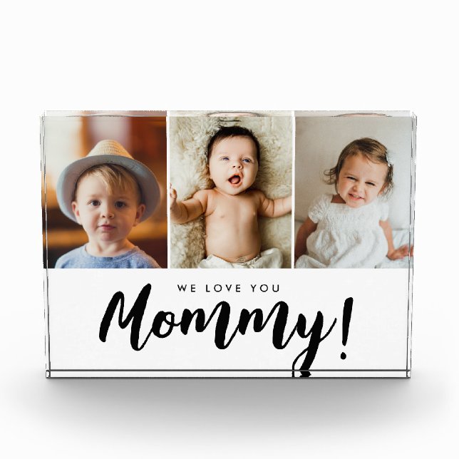 Te queremos fotos de mamá Niños (Anverso)