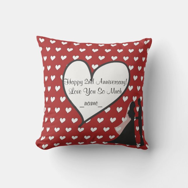 Te quiero almohada al aire libre (Anverso)