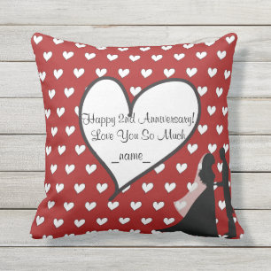 Te quiero almohada al aire libre
