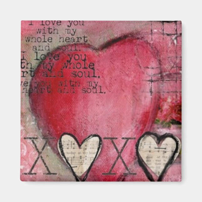 Te quiero imán (Frente)