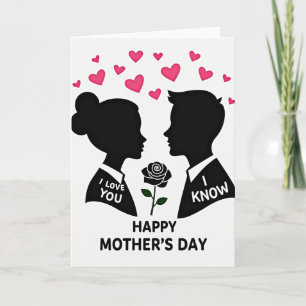 Te Quiero Madre Día Feliz Tarjeta
