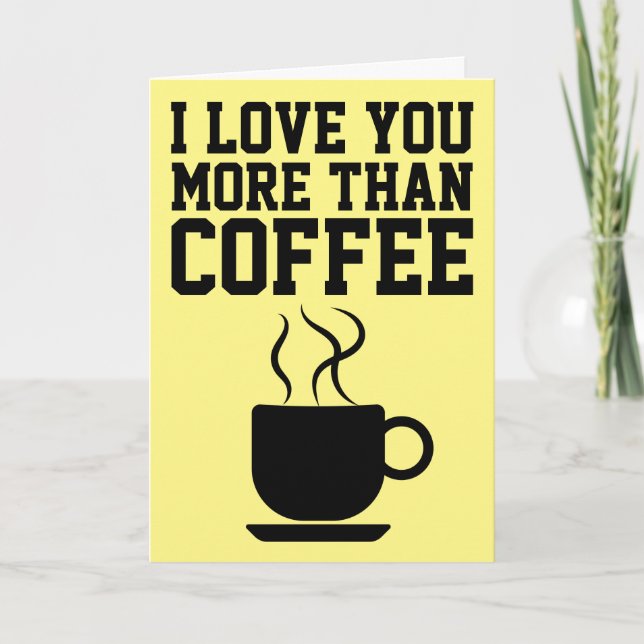 TE QUIERO MÁS QUE TARJETAS DE RECIBIMIENTO DE CAFÉ (Anverso)