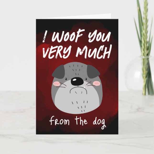 Te quiero mucho... tarjeta de vacaciones de San Va (Anverso)