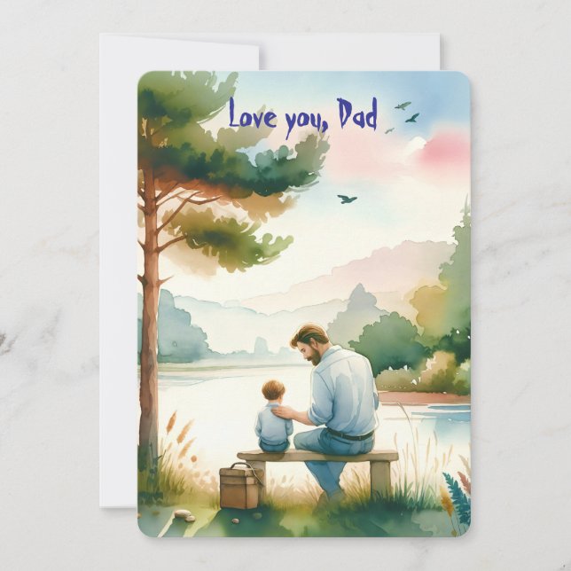 Te quiero, papá (Anverso)