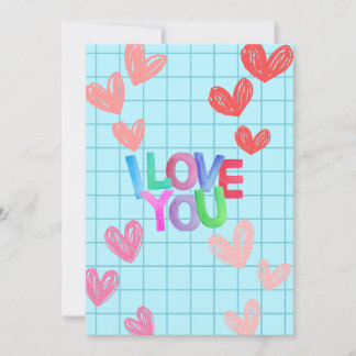 Te quiero tarjeta | Día de San Valentín