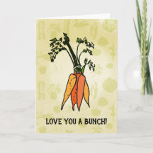 ¡Te quiero un Bunch! Tarjeta de crédito