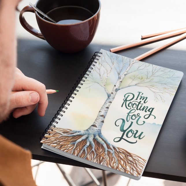 Te recomiendo un planificador personalizado (Show your support with this personalized, "Rooting for you" planner! )