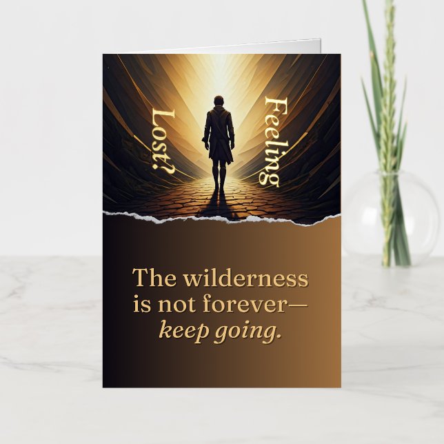 ¿Te sientes perdida? No estás solo (Anverso)