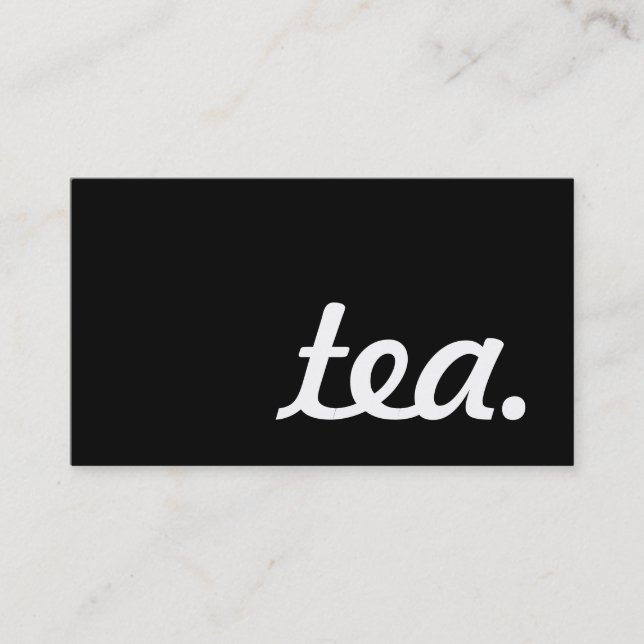 té. tarjeta de sacador de la lealtad (Anverso)