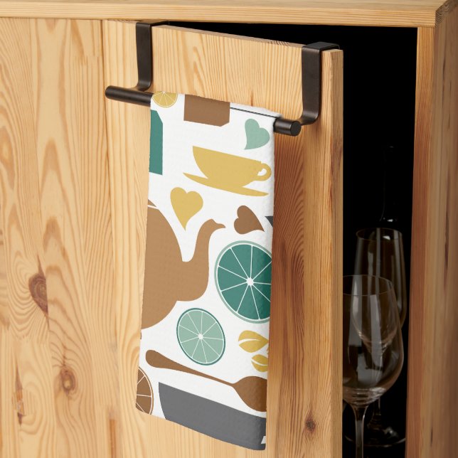 Té, té, toalla de té (Pliegue de tercios)