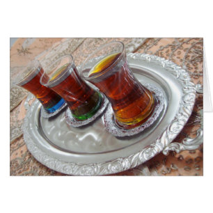 Té tradicional turco - Cay