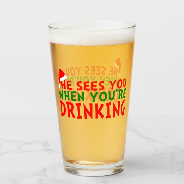 Te ve cuando estás bebiendo (Reverso (lleno))