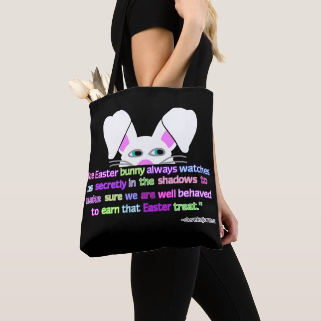 Te Veo, Bolsa de Tote todo-sobre-impreso de coneji (Detalle)