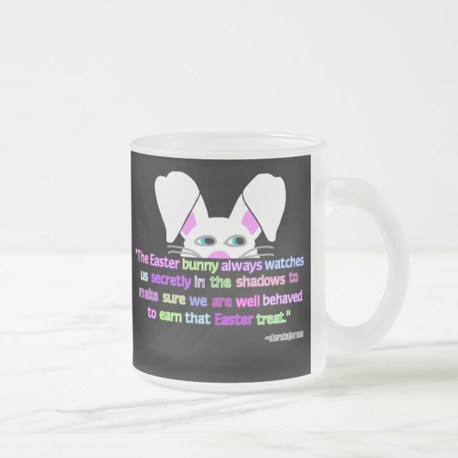 Te Veo, conejito de Pascua, pequeña jarra de vidri (Derecha)