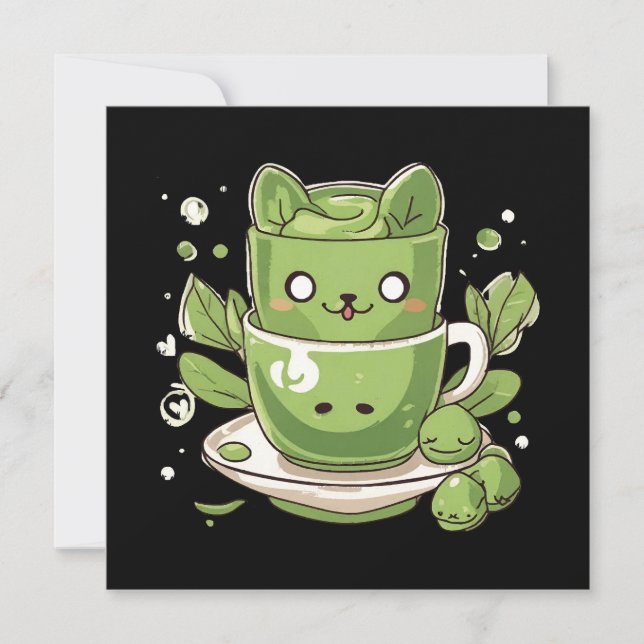 té verde matcha (Anverso)