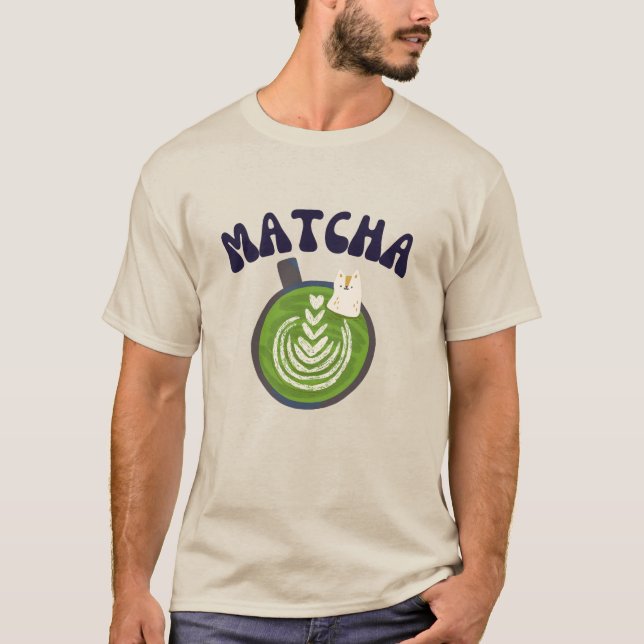 Té Verde Matcha , Camiseta Matcha Latte (Anverso)