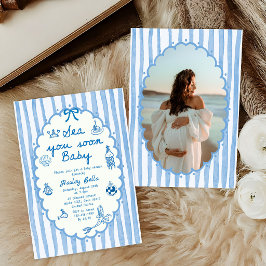 Te Veremos Pronto Bebé La Invitación al Baby Showe
