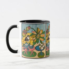 "Té y Tuxie" Taza para Bebida de 11 oz