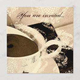 Tea fiesta novia invitación a ducha
