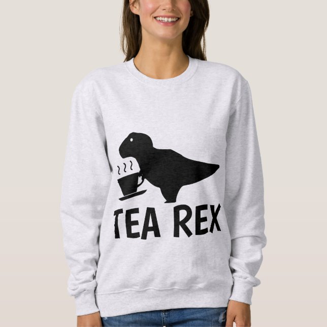 TEA REX, Camisetas para amantes del té (Anverso)