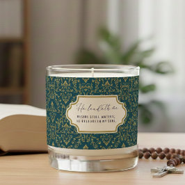 Teal Gold Traditional Catholic Mental Prayer 