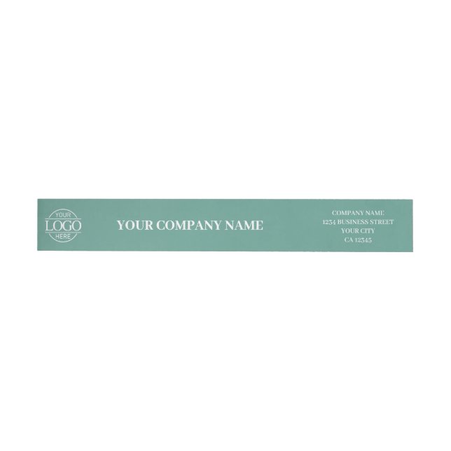 Teal Green Custom Simple Business Logo Branded (Individual)